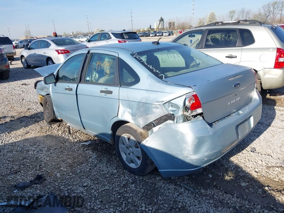 2008 Ford Focus S with VIN 1FAHP34N48W251897, listed as a IAAI auction lot 41994941 with 213,468 mi miles. Bid and sale history available at carsss.com. Image 14.