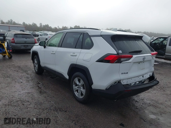 2019 Toyota RAV4 XLE with VIN JTMW1RFV8KD006767, listed as a IAAI auction lot 41126402 with 69,913 mi miles. Bid and sale history available at carsss.com. Image 3.