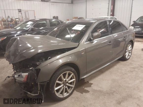 2014 Audi A4 Premium Plus with VIN WAUFFAFL1EN004940, listed as a IAAI auction lot 41706912 with 72,527 mi miles. Bid and sale history available at carsss.com. Image 17.