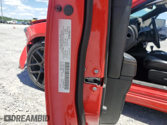2017 Dodge Charger Daytona 340 with VIN 2C3CDXCTXHH628014, listed as a Copart auction lot 58092225 with 111,795 mi miles and Salvage title. Bid and sale history available at DreamBid. Image 12.