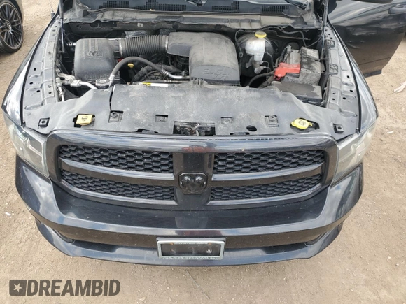 2018 Ram 1500 Express with VIN 1C6RR7FGXJS298063, listed as a Copart auction lot 53107165 with 132,876 mi miles and Salvage title. Bid and sale history available at DreamBid. Image 11.