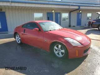 2005 Nissan 350Z Touring with VIN JN1AZ34D65M606303, listed as a Copart auction lot 42091085 with 159,838 mi miles and Salvage Title. Bid and sale history available at carsss.com. Image 4.