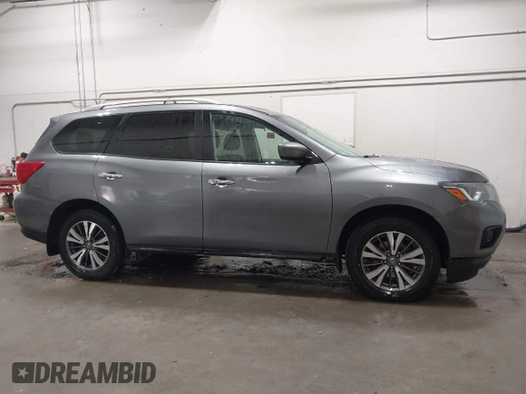 2017 Nissan Pathfinder SV with VIN 5N1DR2MM1HC668654, listed as a IAAI auction lot 42500600 with 71,434 mi miles and . Bid and sale history available at DreamBid. Image 13.
