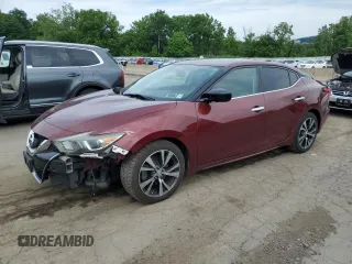 2016 Nissan Maxima SL with VIN 1N4AA6AP4GC431925, listed as a Copart auction lot 64049545 with 142,441 mi miles and Salvage title. Bid and sale history available at DreamBid. Image 1.