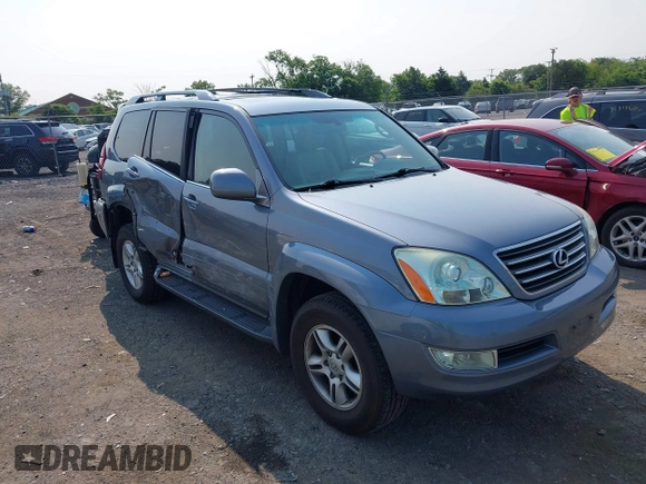 2006 Lexus GX 470 z VIN JTJBT20X360121362, wystawiony jako IAAI lot #42324719 z przebiegiem 116 272 mil mil oraz . Historia ofert i sprzedaży dostępna na DreamBid. Obrazek 1.