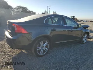 2015 Volvo S60 T5 Drive-E Premier Plus with VIN YV126MFC0F1313708, listed as a Copart auction lot 88606785 with 56,884 mi miles and Salvage Title. Bid and sale history available at carsss.com. Image 3.