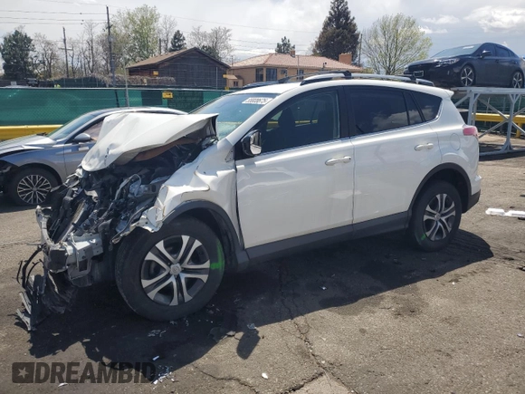 2017 Toyota RAV4 LE with VIN JTMBFREVXHJ711761, listed as a Copart auction lot 55808675 with Not provided miles and Salvage title. Bid and sale history available at DreamBid. Image 1.