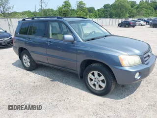 2003 Toyota Highlander z VIN JTEHF21A230143620, wystawiony jako IAAI lot #42409641 z przebiegiem 210 980 mil mil oraz . Historia ofert i sprzedaży dostępna na DreamBid. Obrazek 1.