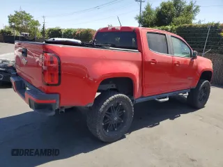 2017 Chevrolet Colorado 2WD WT with VIN 1GCGSBEN8H1213020, listed as a Copart auction lot 60849145 with 61,494 mi miles and Salvage title. Bid and sale history available at DreamBid. Image 3.