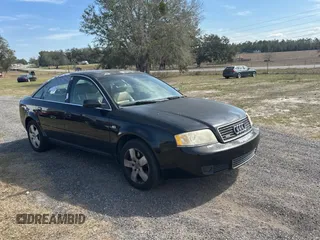 2002 Audi A6 with VIN WAULD64B72N089410, listed as a Copart auction lot 44408615 with 150,550 mi miles and Clean Title. Bid and sale history available at carsss.com. Image 1.