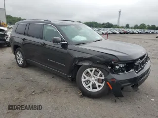 2024 Jeep Grand Cherokee Limited with VIN 1C4RJKBG4R8926362, listed as a Copart auction lot 55655645 with 18,316 mi miles and Salvage title. Bid and sale history available at DreamBid. Image 4.