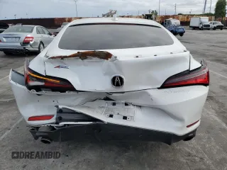 2024 Acura Integra w/A-Spec Package with VIN 19UDE4H31RA007976, listed as a Copart auction lot 53401235 with 21,486 mi miles and Salvage title. Bid and sale history available at DreamBid. Image 6.