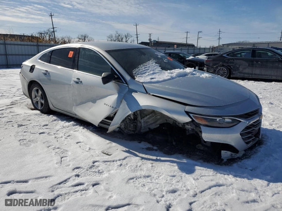 2019 Chevrolet Malibu LS with VIN 1G1ZB5ST6KF199411, listed as a Copart auction lot 45100755 with 82,377 mi miles and Salvage Title. Bid and sale history available at carsss.com. Image 4.