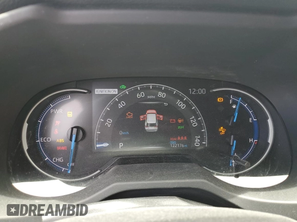 2021 Toyota RAV4 Hybrid XSE with VIN JTME6RFV4MJ006251, listed as a Copart auction lot 52868425 with 122,176 mi miles and Non Repairable. Bid and sale history available at carsss.com. Image 9.