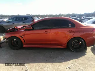 2010 Mitsubishi Lancer Evolution GSR with VIN JA32W8FV7AU003558, listed as a IAAI auction lot 40856259 with 123,639 mi miles and . Bid and sale history available at DreamBid. Image 15.