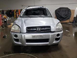 2008 Hyundai Tucson GLS with VIN KM8JM12B58U908862, listed as a Copart auction lot 76989094 with 193,033 mi miles and Salvage Title. Bid and sale history available at carsss.com. Image 5.