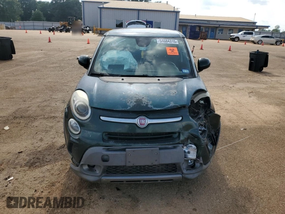 2014 FIAT 500L Trekking with VIN ZFBCFADH6EZ021863, listed as a Copart auction lot 54684315 with 179,874 mi miles and Salvage Title. Bid and sale history available at DreamBid. Image 5.