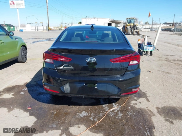 2020 Hyundai Elantra SEL with VIN KMHD84LF0LU927820, listed as a IAAI auction lot 41645762 with 47,111 mi miles. Bid and sale history available at carsss.com. Image 16.