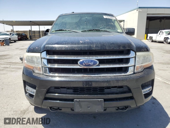 2017 Ford Expedition Max XLT with VIN 1FMJK1JT3HEA58675, listed as a Copart auction lot 51079865 with 183,636 mi miles and Salvage title. Bid and sale history available at DreamBid. Image 5.