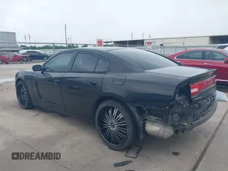 2014 Dodge Charger SE with VIN 2C3CDXBG8EH215850, listed as a IAAI auction lot 42077242 with 179,360 mi miles and . Bid and sale history available at carsss.com. Image 3.