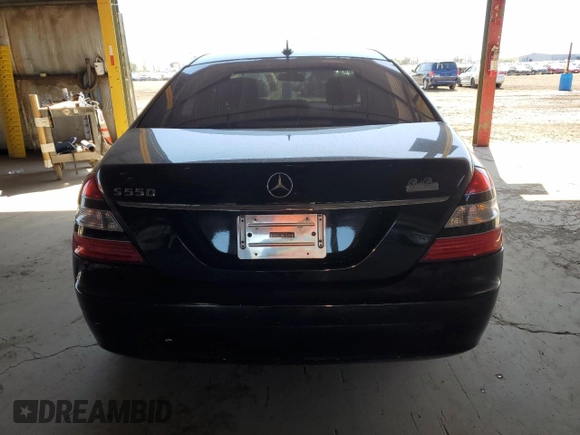 2007 Mercedes-Benz S 550 with VIN WDDNG71X47A119962, listed as a Copart auction lot 54789845 with 202,653 mi miles and Clean Title. Bid and sale history available at DreamBid. Image 6.