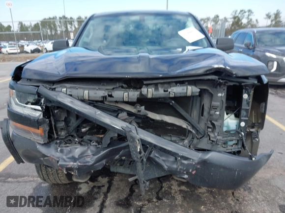 2018 Chevrolet Silverado 1500 Work Truck with VIN 1GCRCNEC2JZ130972, listed as a IAAI auction lot 41384652 with 145,826 mi miles. Bid and sale history available at carsss.com. Image 6.