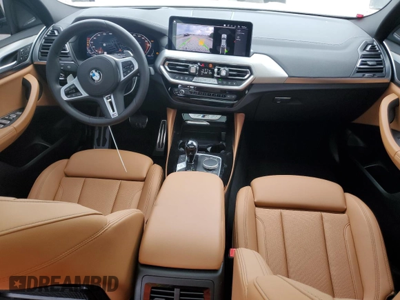 2024 BMW X4 M40i with VIN 5UX43DT02R9X54021, listed as a Copart auction lot 80482964 with 7,657 mi miles and Salvage Title. Bid and sale history available at carsss.com. Image 8.