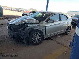 2017 Hyundai Elantra SE with VIN 5NPD84LFXHH110263, listed as a Copart auction lot 52234985 with 76,302 mi miles and Salvage Title. Bid and sale history available at carsss.com. Image 1.