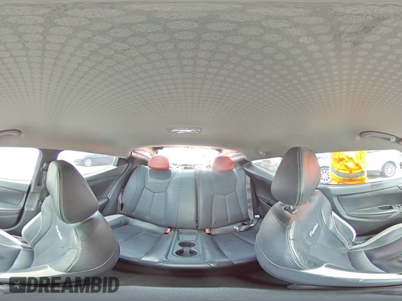 2015 Hyundai Veloster Turbo with VIN KMHTC6AE3FU234793, listed as a Copart auction lot 56014555 with 120,237 mi miles and Salvage title. Bid and sale history available at DreamBid. Image 14.