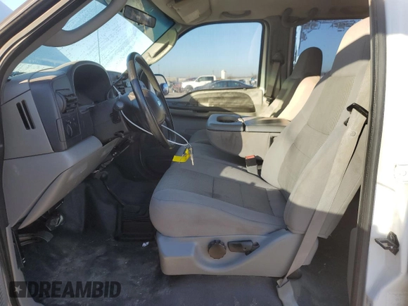2007 Ford Super Duty F-250 XL with VIN 1FTSW21597EA72969, listed as a Copart auction lot 80543904 with 162,307 mi miles and Salvage Title. Bid and sale history available at carsss.com. Image 7.