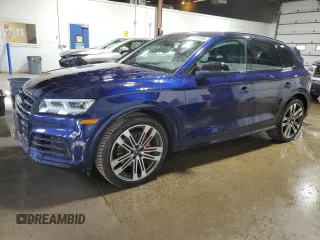 2020 Audi SQ5 Premium Plus with VIN WA1B4AFY2L2013612, listed as a Copart auction lot 73253784 with 36,034 mi miles and Salvage Title. Bid and sale history available at DreamBid. Image 1.