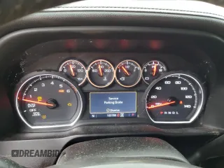 2020 Chevrolet Silverado 1500 LTZ with VIN 1GCUYGEDXLZ225427, listed as a Copart auction lot 43807995 with 103,785 mi miles and Clean Title. Bid and sale history available at DreamBid. Image 9.