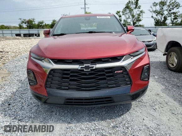 2021 Chevrolet Blazer RS with VIN 3GNKBKRS5MS577440, listed as a Copart auction lot 64374265 with 45,021 mi miles and Non repairable. Bid and sale history available at DreamBid. Image 5.