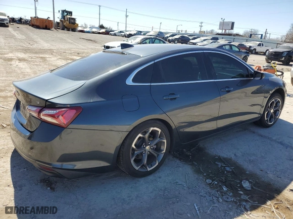 2021 Chevrolet Malibu LT with VIN 1G1ZD5ST4MF026886, listed as a Copart auction lot 47356665 with 72,171 mi miles and Salvage Title. Bid and sale history available at carsss.com. Image 3.