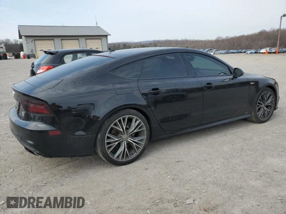2016 Audi A7 3.0 Premium Plus with VIN WAUWGAFC9GN090563, listed as a Copart auction lot 45911895 with 99,446 mi miles and Salvage Title. Bid and sale history available at carsss.com. Image 3.