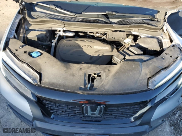 2020 Honda Passport Elite with VIN 5FNYF8H01LB016072, listed as a Copart auction lot 44420105 with 58,802 mi miles and Salvage Title. Bid and sale history available at carsss.com. Image 12.