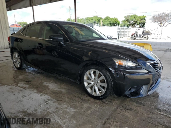2014 Lexus IS 250 z VIN JTHBF1D23E5041191, wystawiony jako Copart lot #61636425 z przebiegiem 104 050 mil mil oraz Szkoda całkowita • Salvage title. Historia ofert i sprzedaży dostępna na DreamBid. Obrazek 4.