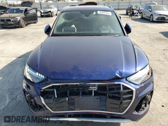2023 Audi Q5 Prestige with VIN WA1CBAFYXP2066266, listed as a Copart auction lot 76066524 with 17,306 mi miles and Salvage Title. Bid and sale history available at carsss.com. Image 5.