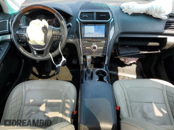 2017 Ford Explorer Platinum с VIN 1FM5K8HTXHGA83223, выставлен на аукционе Copart как лот 58633485 с пробегом 158 926 миль миль и Списание • Salvage title. История ставок и продаж доступна на DreamBid. Изображение 8.