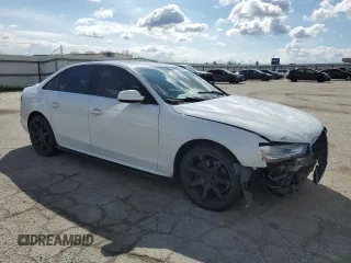 2014 Audi A4 Premium Plus with VIN WAUFFAFL9EN043114, listed as a Copart auction lot 48069195 with 115,398 mi miles and Salvage Title. Bid and sale history available at carsss.com. Image 4.
