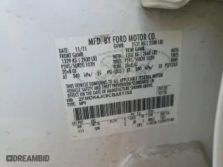 2012 Ford Edge SEL with VIN 2FMDK4JC6CBA51755, listed as a Copart auction lot 48298375 with 223,458 mi miles and Salvage Title. Bid and sale history available at carsss.com. Image 13.