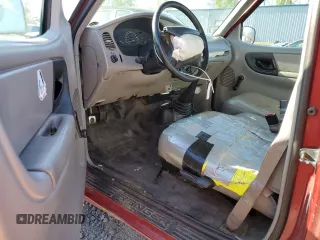 1998 Ford Ranger XL with VIN 1FTYR10C5WPA62518, listed as a Copart auction lot 53660105 with 256,060 mi miles and Salvage title. Bid and sale history available at DreamBid. Image 8.