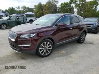 2019 Lincoln MKC Reserve with VIN 5LMCJ3C90KUL04133, listed as a Copart auction lot 49846155 with 52,327 mi miles and Non Repairable. Bid and sale history available at DreamBid. Image 1.