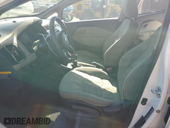 2017 Kia Rio LX with VIN KNADM4A33H6065789, listed as a Copart auction lot 66323154 with 52,184 mi miles and Salvage Title. Bid and sale history available at carsss.com. Image 7.