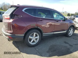 2017 Honda CR-V Touring with VIN 2HKRW2H95HH612018, listed as a Copart auction lot 50395575 with 90,163 mi miles and Salvage Title. Bid and sale history available at carsss.com. Image 3.