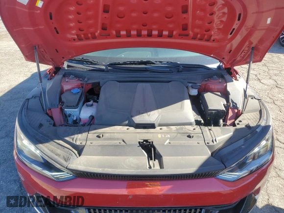 2022 Kia EV6 Wind with VIN KNDC34LA9N5066086, listed as a Copart auction lot 80554274 with 22,539 mi miles and Salvage Title. Bid and sale history available at carsss.com. Image 12.