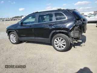 2017 Jeep Cherokee Limited with VIN 1C4PJLDS8HW644153, listed as a Copart auction lot 88955005 with 66,159 mi miles and Salvage Title. Bid and sale history available at carsss.com. Image 2.