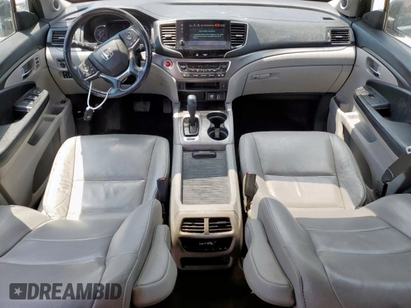 2019 Honda Pilot EX-L with VIN 5FNYF5H59KB044310, listed as a Copart auction lot 58580895 with 210,131 mi miles and Salvage title. Bid and sale history available at DreamBid. Image 8.