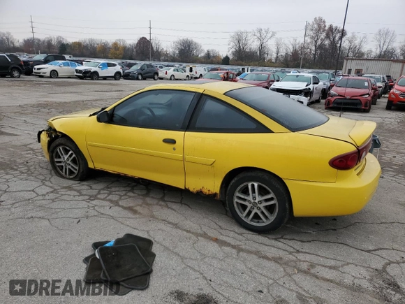 2004 Chevrolet Cavalier with VIN 1G1JC12F647163082, listed as a Copart auction lot 81107744 with 155,485 mi miles and Salvage Title. Bid and sale history available at carsss.com. Image 2.