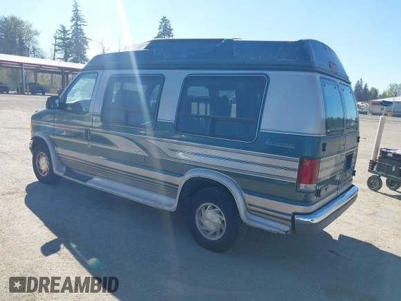 1995 Ford Econoline Cargo with VIN 1FDEE14H3SHB23319, listed as a IAAI auction lot 42057536 with 108,620 mi miles and . Bid and sale history available at DreamBid. Image 3.